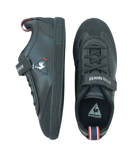 Lecoq Sportif Boys Provencale Black Sneaker